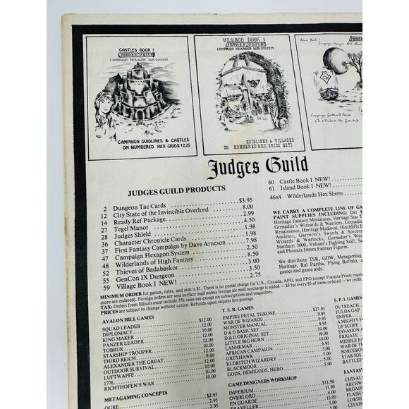 Judges Guild Campaign Hexagon System Dungeons & Dragons 1976 D&D - Picture 11 of 14